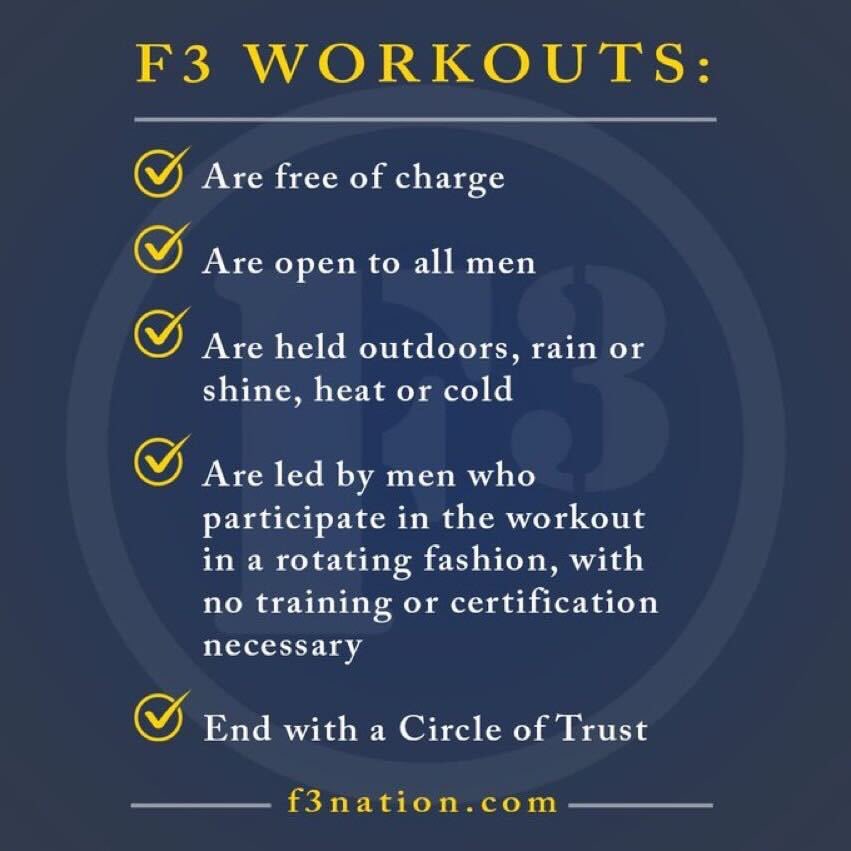 F3 Lexington SC (@f3lexsc) on Twitter photo Pumped for our first bootcamp of 2025. Tomorrow morning. 6:30 start. <a href="/F3TheJunction/">The Junction</a>. Excited to see faces new & old. Bring your gloves & shoes you don’t mind getting grass on. Pumped for our first bootcamp of 2025. Tomorrow morning. 6:30 start. <a href="/F3TheJunction/">The Junction</a>. Excited to see faces new & old. Bring your gloves & shoes you don’t mind getting grass on.