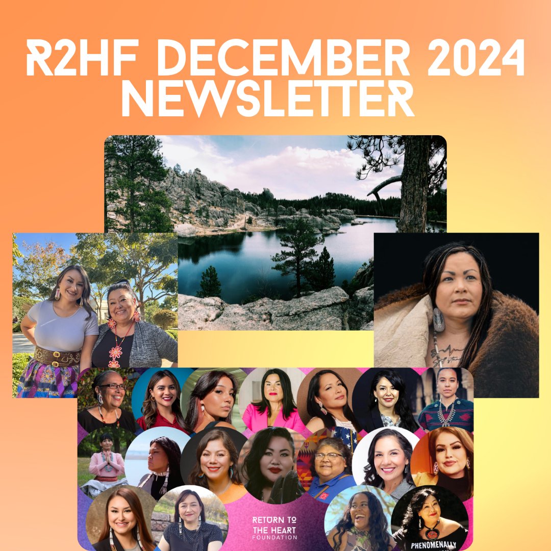 return2heartfdn's tweet image. We hope you've enjoyed the 2024 holidays! Check out our last newsletter of the year. This edition rounds up our foundation work, how you can donate to R2HF, our #NAHM Heart2Heart Series &amp;amp; more! Read here: mailchi.mp/b5c3d05bc7de/m…

#SupportNativeWomen #IndigenousWomen #MMIW #MMIWG