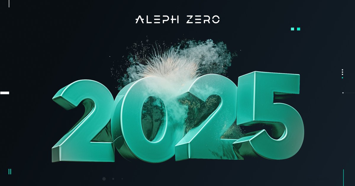 You made it. You completed 2024.

It wasn’t an easy year, but we’ve made it together.

The Aleph Zero team is ready to push boundaries in 2025. Let’s make it one to remember!

Happy New Year! 🎆