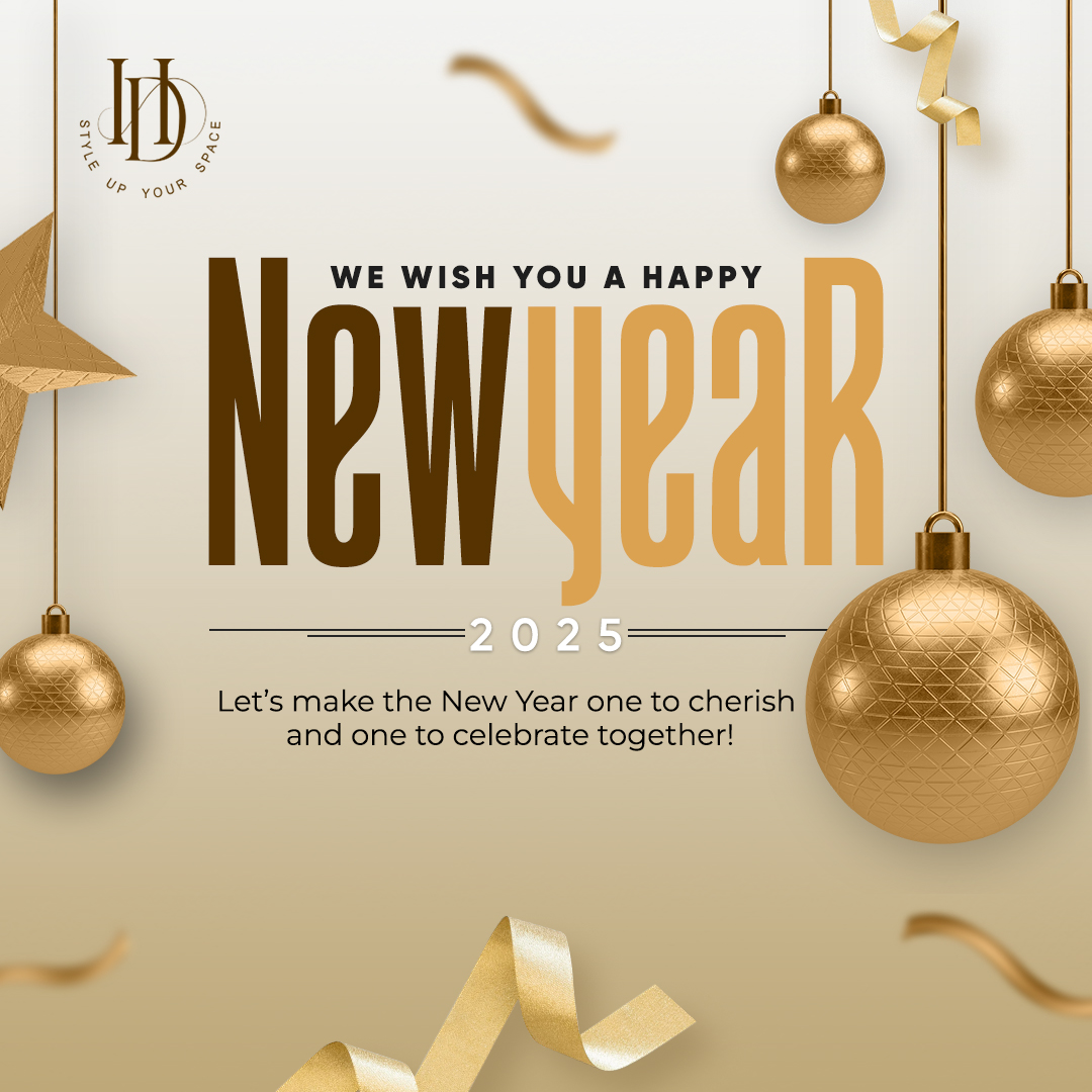 InterDecorIndia's tweet image. New Year, New Interiors! 🥳
Transform your space into a masterpiece in 2025 with Interdecor's premium home products and hardware solutions. Let your home shine as bright as your resolutions! 🏡✨  

#Interdecor #NewYearNewStyle #LuxuryInteriors2025 #newyear #NewYear2025