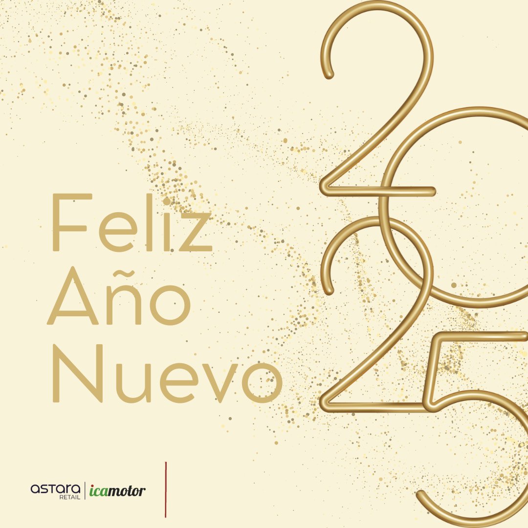 Queremos concluir el año 2024 agradeciéndote tu confianza. Ha sido un placer atenderte durante este año y esperamos seguir siendo parte de tu camino. 

¡Que tengas un extraordinario Año Nuevo 2025 de parte de todo el equipo de Astara Retail Icamotor en Canarias! 🥂🌟

#Icamotor