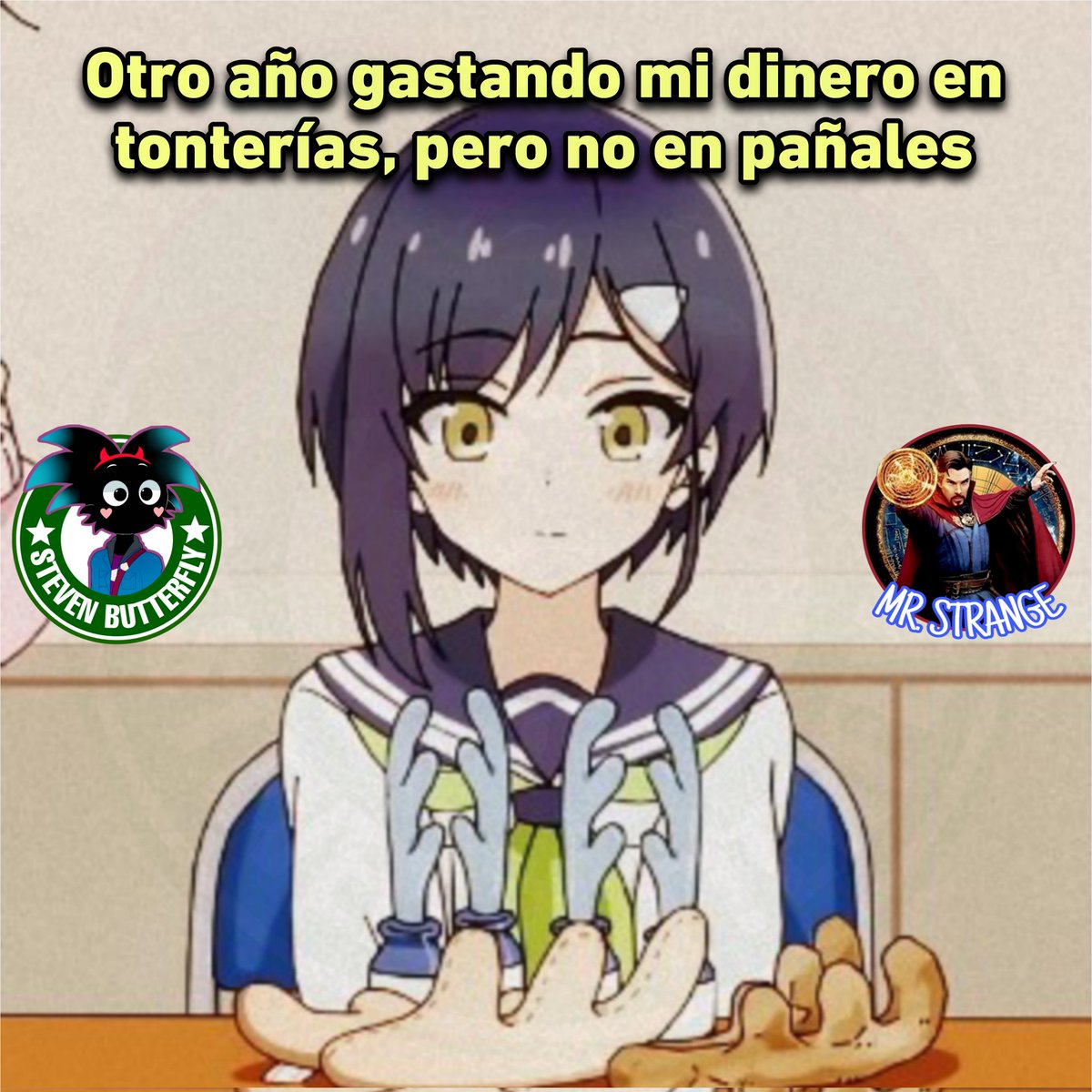 StevenButterfly's tweet photo. Me compadezco de aquellos que tuvieron que sacrificar sus consolas por comprar productos para bebés 🤷🏻‍♂️
- Mr. Strange 🎩 
#MyDeerFriendNokotan #ShikanokoNokonokoKoshitantan #anime #animememes #animemes https://t.co/kWiCbyZQIp