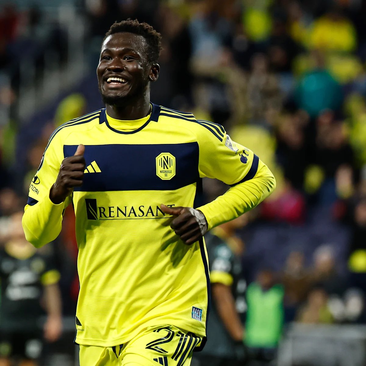 🇬🇭 Forster Ajago made history this year, becoming the first Ghanaian player to score a brace on his CONCACAF Champions Cup debut.