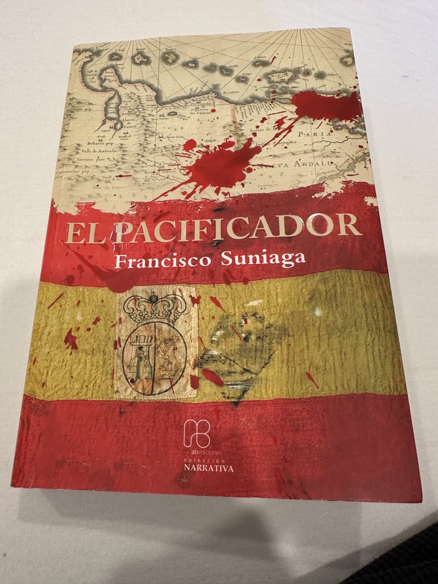 Deseo a toda la comunidad X, un feliz 2025, con mucha salud y paz, yo despido el 2024 leyendo la estupenda novela histórica de ⁦<a href="/FSuniaga/">Francisco Suniaga</a>⁩ El Pacificador, se las recomiendo ampliamente.