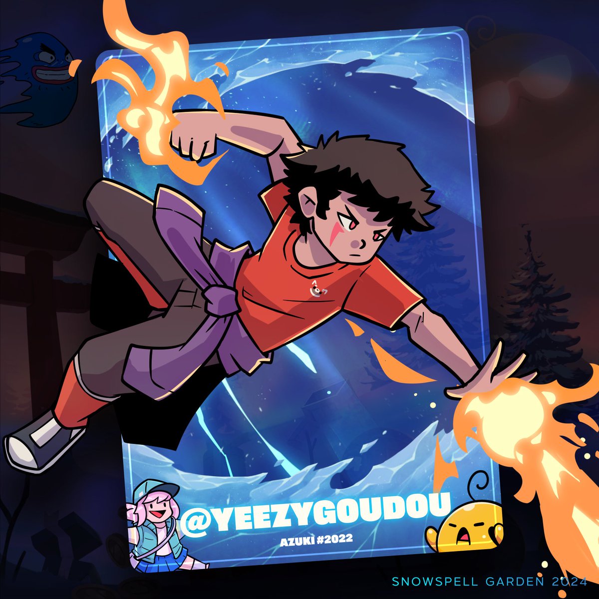 Another great job by the garden artists
 
The flame manipulator is ready to defend <a href="/Azuki/">Azuki</a> ‘s territory ⛩️🔥

Cr : <a href="/HeyPixlit/">Pixlit 😲</a>