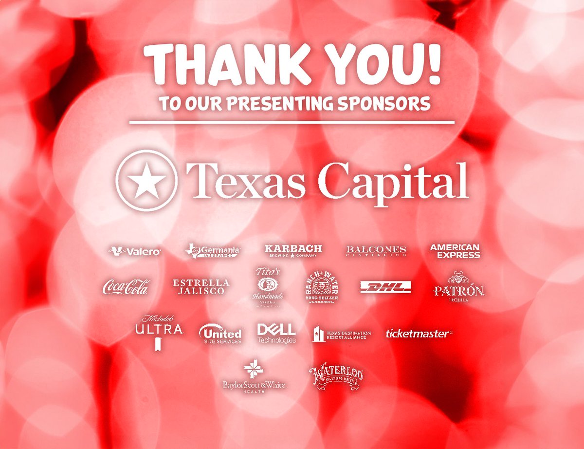 Thank you to our amazing guests, sponsors, and team for making Peppermint Parkway, sweetened by <a href="/_texascapital/">Texas Capital</a>, so magical this season! 🎄 Wishing everyone a Happy New Year, and we’ll see y’all in 2025! 💫