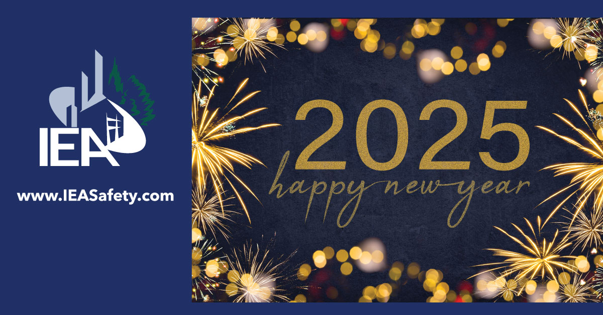 🎉✨ Happy New Year from IEA Safety! ✨🎉
As we close out 2024, we want to thank our clients, partners, and team for another year dedicated to safety, innovation, and collaboration. Your trust &amp; commitment inspire us to continue raising the bar in environmental, health, &amp; safety