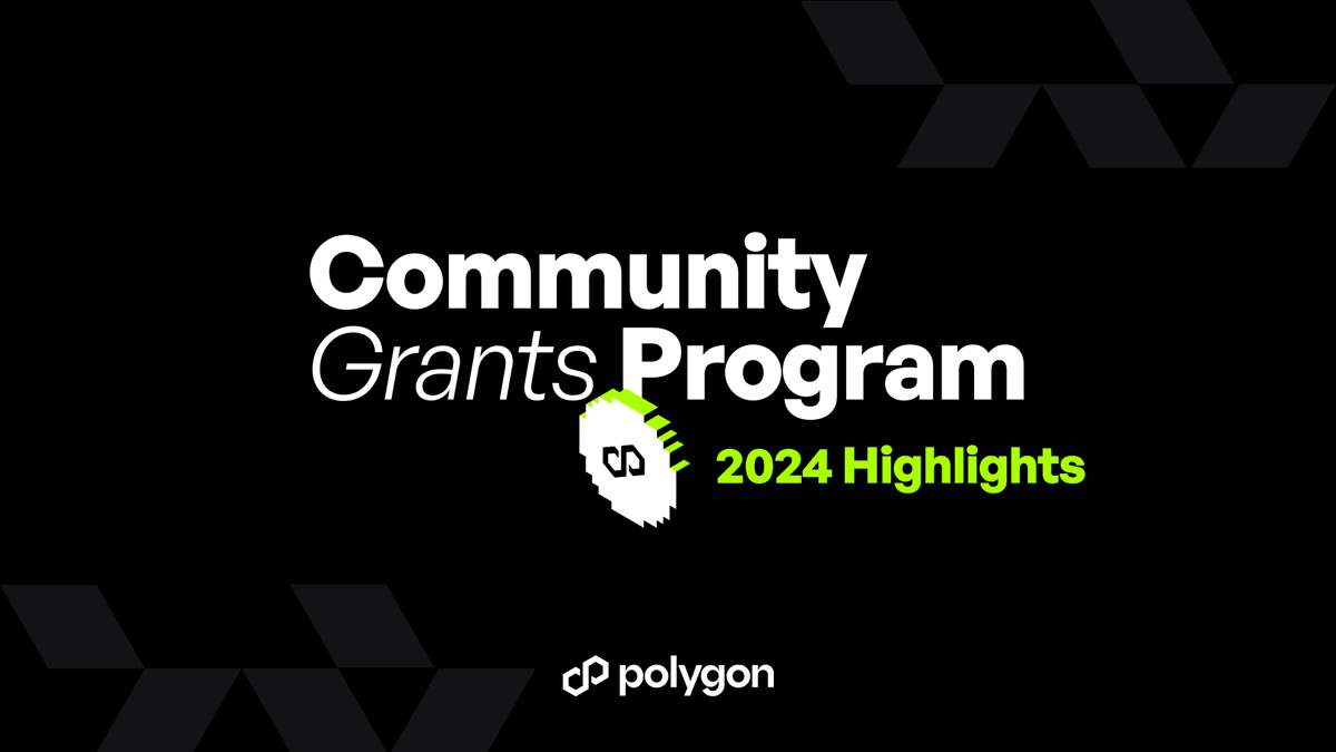 0xPolygon's tweet image. Another year for the books, supporting builders, teams, and creators committed to the growth of Polygon.

Take a look at the CGP&apos;s 2024 highlights 👏