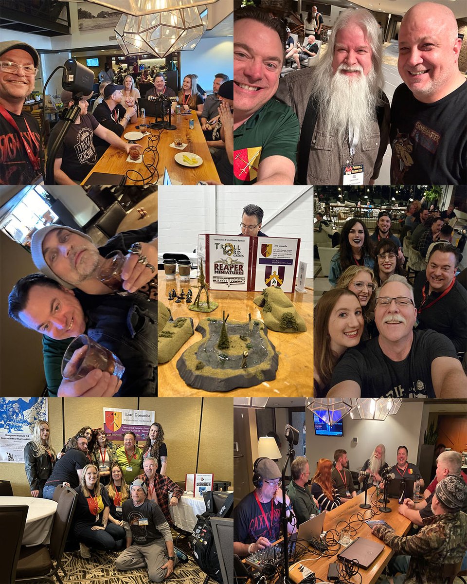 Hope everyone will have a safe and Happy New Year! Here are some great memories from my #dnd experiences of 2024. There are way too many persons here to include, but here is to: <a href="/TheEdVerse/">Ed Greenwood</a> <a href="/TStashwick/">Todd Stashwick</a> <a href="/praetorsrejects/">⚔️🛡Praetor's Rejects🛡⚔️</a> @kcrift <a href="/caslEntertain/">casl Entertainment</a> @CourtneyWads94 <a href="/Littlebird_84/">Littlebird_84</a>