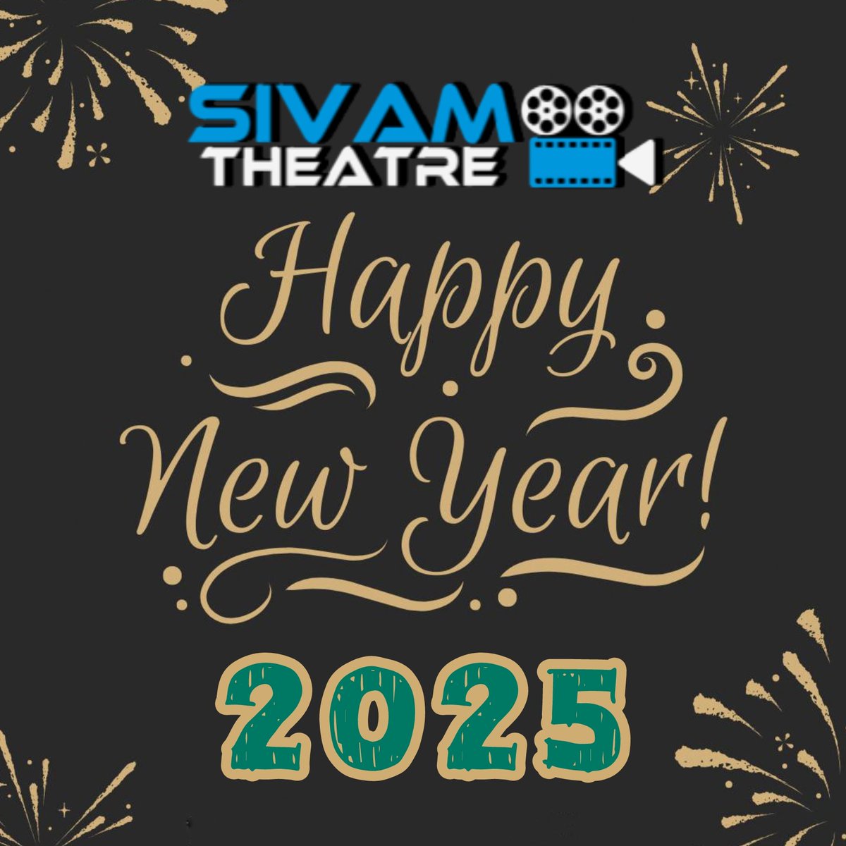 #HappyNewYear 
#HappyNewYear2025 
<a href="/SivamTheatre/">Sivam Theatre</a>