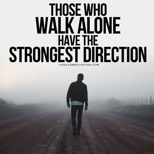 When 5 or 6 dudes on a team are leading by example.
5 or 6 others follow.
When 1 dude on a team is leading by example, he's considered an outcast, he's considered weird, and he ends up being the cream that rises to the top.
It's OK to be weird and it's OK to walk alone.