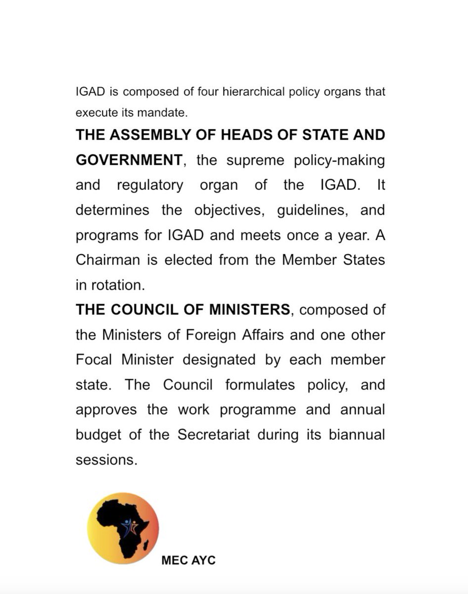 MEC African Youth Collective (AYC) (@rnfalunity) on Twitter photo #Highlights from our previous IGAD Dialogue. <a href="/JeremyKasirye/">WAGABA ๐บ๐ฌ</a> highlighted the various roles that IGAD plays in the East African region.
Swipe to read more โก๏ธ #Highlights from our previous IGAD Dialogue. <a href="/JeremyKasirye/">WAGABA ๐บ๐ฌ</a> highlighted the various roles that IGAD plays in the East African region.
Swipe to read more โก๏ธ
