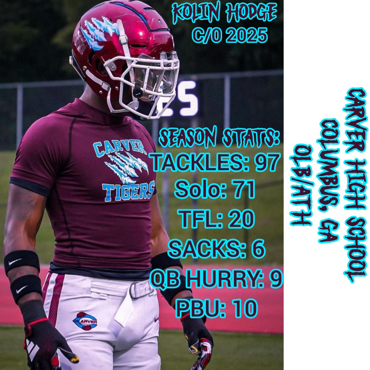 CHECK MY OFFICIAL SEASON STATS👇🏾

hudl.com/v/2Qsk0r