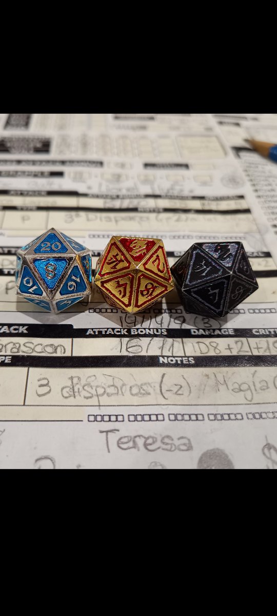 Daniel Isasi Piñeiro (@dan1980uw) on Twitter photo <a href="/sotebuitre/">Andres Fernandez</a> <a href="/StormForgedDice/">Storm Forged Dice</a> He aquí a los tres culpables de sacar una sola tirada tres 20 naturales en una tirada que se consideraba casi posible. Sin duda, <a href="/StormForgedDice/">Storm Forged Dice</a> y <a href="/dieharddice/">Die Hard Dice</a>, pero el máximo culpable es <a href="/JakeStormoen/">Jake Stormoen</a> por diseñarlos jajajajaja. Feliz año, Jake, que grandes estos dados! <a href="/sotebuitre/">Andres Fernandez</a> <a href="/StormForgedDice/">Storm Forged Dice</a> He aquí a los tres culpables de sacar una sola tirada tres 20 naturales en una tirada que se consideraba casi posible. Sin duda, <a href="/StormForgedDice/">Storm Forged Dice</a> y <a href="/dieharddice/">Die Hard Dice</a>, pero el máximo culpable es <a href="/JakeStormoen/">Jake Stormoen</a> por diseñarlos jajajajaja. Feliz año, Jake, que grandes estos dados!