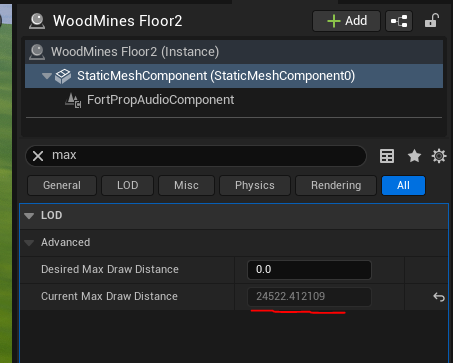 GameDevMicah's tweet image. My 2024 UEFN Optimization Tip of the YEAR 🥳
1. Disable "Propagate Draw Distance on Additional Component" on small level Actors, or details you can cull
2. SET A "Max Draw Distance" for that Component
3. TEST with "G" in your viewport, and adjust distances

Propagate Draw…