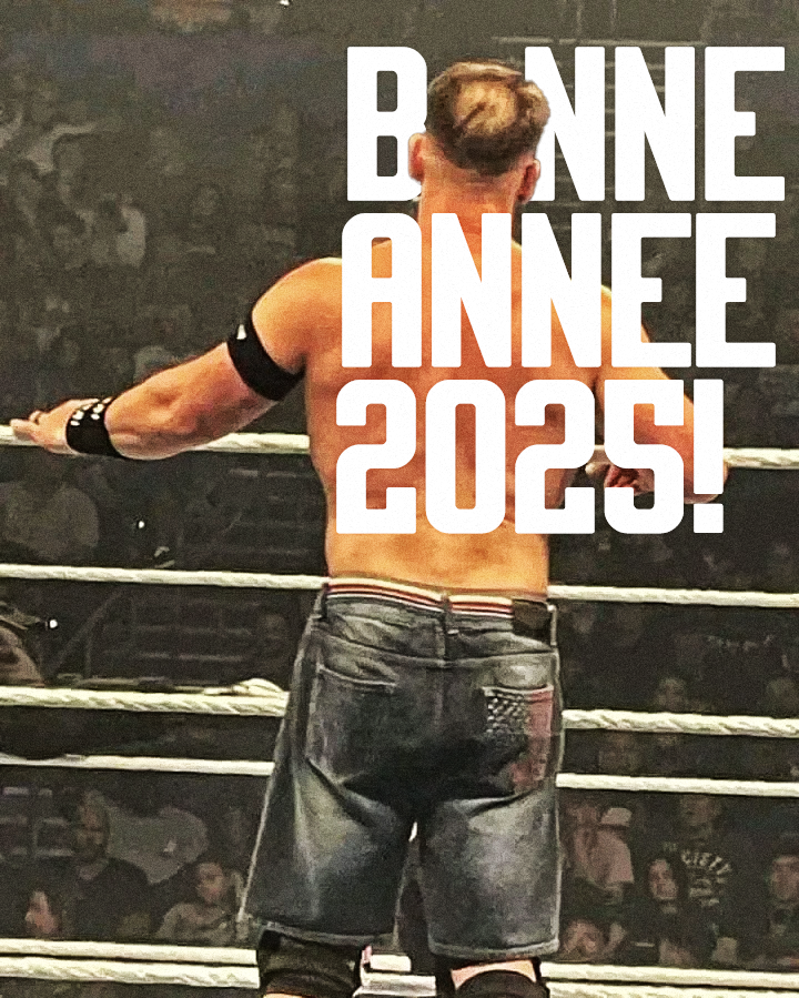 UniversCatch's tweet image. Bonne année de retraite officielle de John Cena à tous.