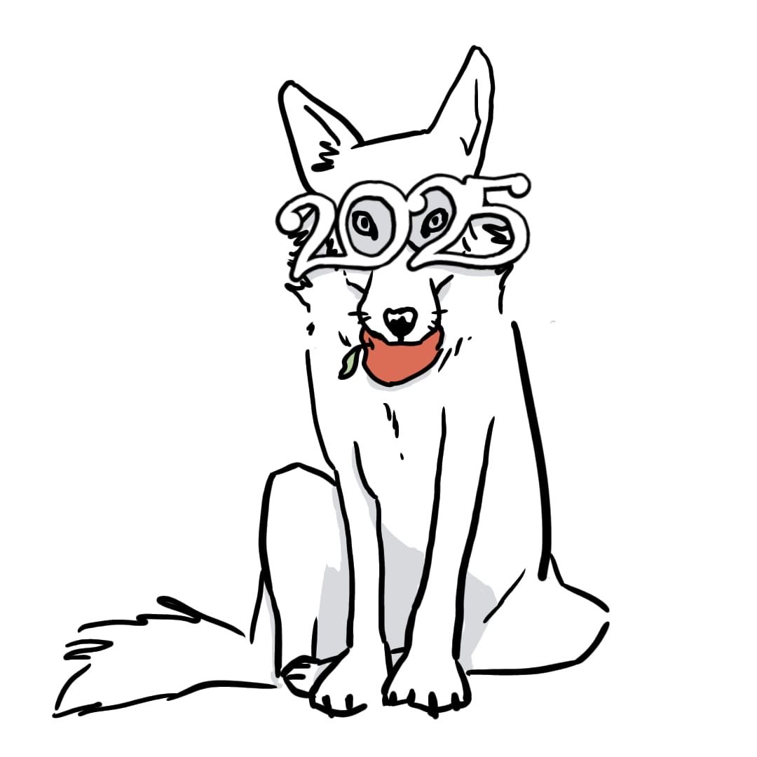 It’s nearly new year where I am so am sending this now while I still can… to wish you all a very happy new year.  I’m 2025 ll be giving Instagram a go - so please find me there for more <a href="/BadWolf_TV/">Bad Wolf</a> stuff and even some boys about apples and orchards too.  Thank you all for it