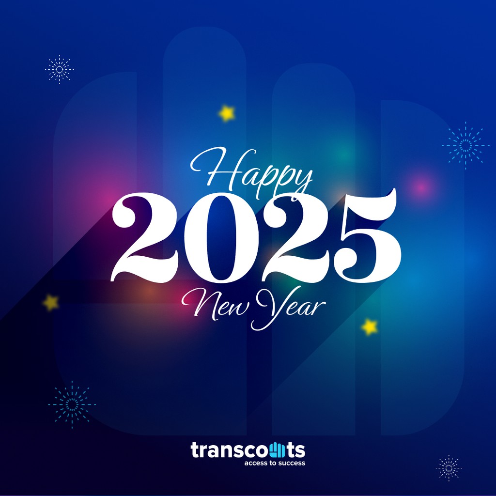 transcounts's tweet image. Cheers to a year filled with growth, success, and new opportunities—Happy New Year from Transcounts! 🎉

#newyear2025 #successahead #transcounts #cheerstogrowth #newbeginnings