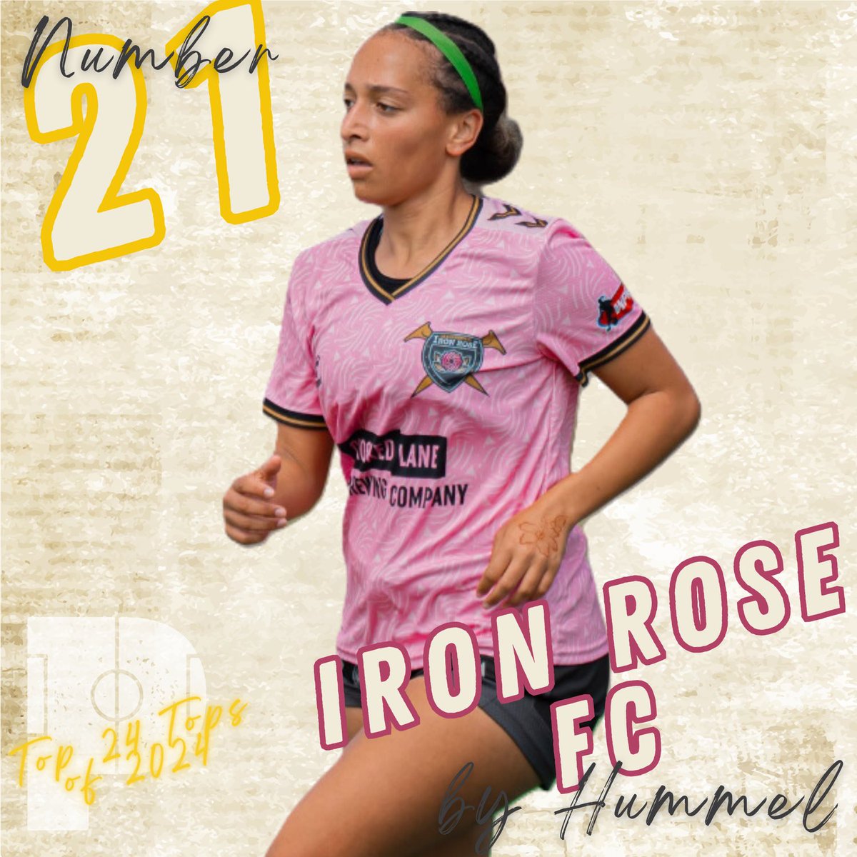 👕 Number 21
▪️New Club, new shirt, by <a href="/hummelNAmerica/">hummel North America</a> , a brand you’re familiar with. <a href="/ironrosefc/">Iron Rose FC</a> finished 21st with an average ranking of 21.6
