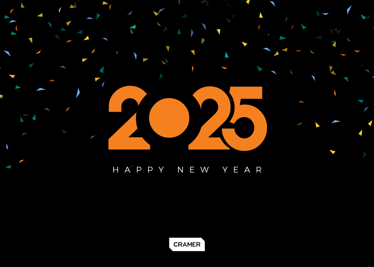 Happy New Year from Cramer! Wishing all the best to our friends, clients, and colleagues. May 2025 continue to bring you plenty of meaningful experiences.

Cheers to another lap around the sun! 🎉 See you next year! 2️⃣0️⃣2️⃣5️⃣