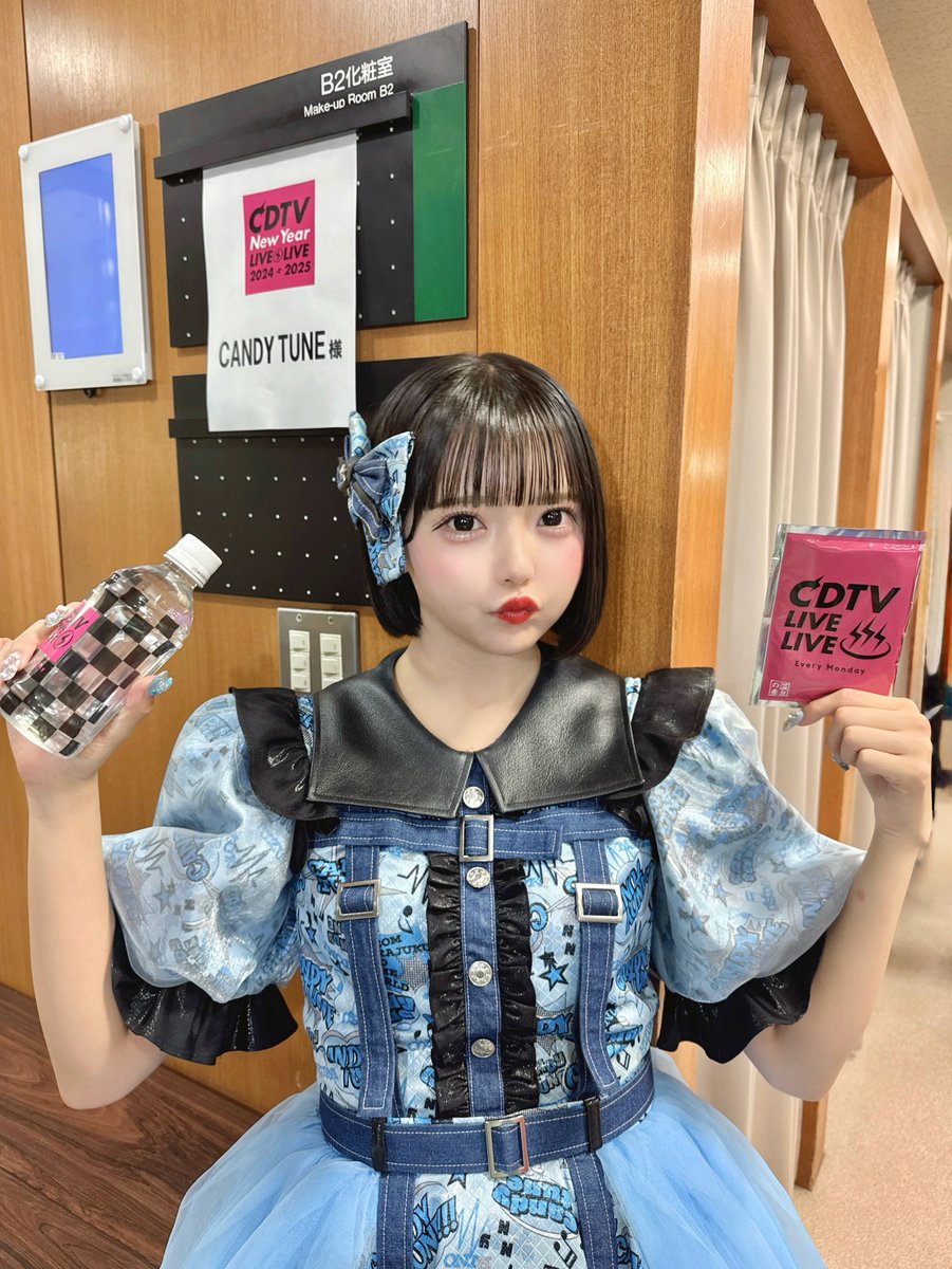 福山梨乃 CANDY TUNE 福山梨乃🐍🩵 #2025 #CANDYTUNE #きゃんちゅー