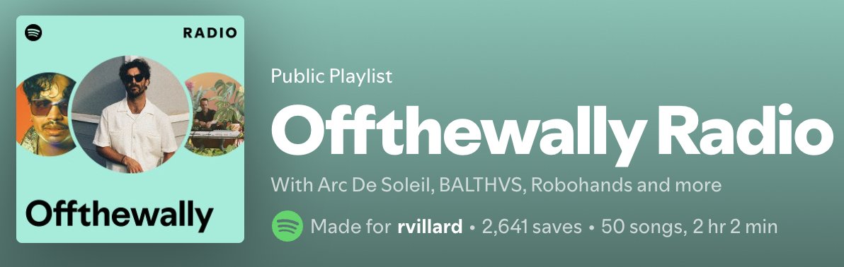 My go to playlist for flow state work jams. In case anybody needed a new playlist going into 2025.