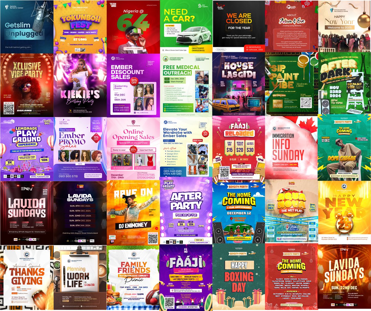 Daice9ja's tweet image. It&apos;s a wrap
Thank you 2024

Dump #Photoshop #coreldraw