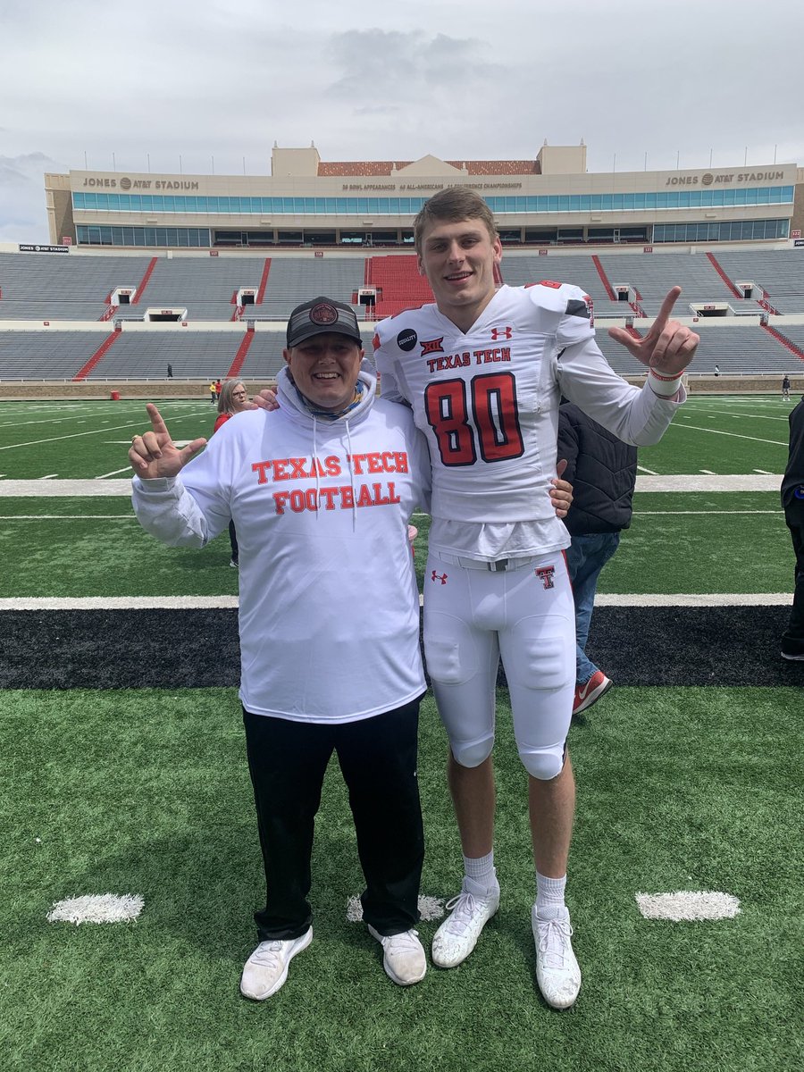 First spring game, to the last bowl game. It’s been awesome changing roles from coach to biggest fan. 8 years ago, I stumbled upon a 6’6 185 pound kid at 7v7 tryouts and now prepping for the NFL draft. Thank you for letting me be apart of your journey, go be GREAT! #Wreck’em