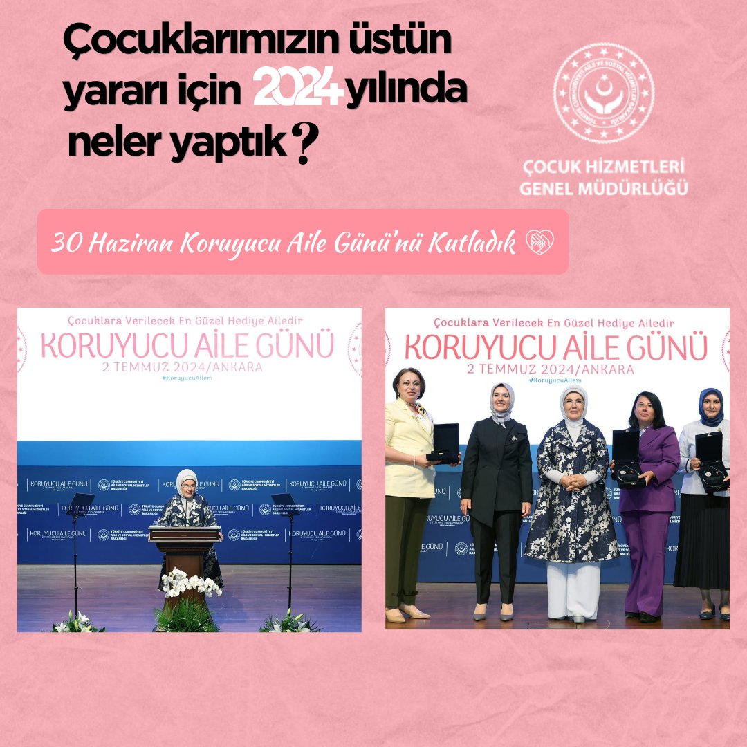 ASHB_COCUK's tweet photo. Cumhurbaşkanımız tarafından ilan edilen 30 Haziran Koruyucu Aile Günü'nü Saygıdeğer Emine Erdoğan Hanımefendi'nin himayelerinde, değerli koruyucu ailelerimizle birlikte kutladık.

"Bir çocuğa verilebilecek en güzel hediye, ailedir." 👪

#Almanak

@tcailesosyal https://t.co/5iSQeXLGHA