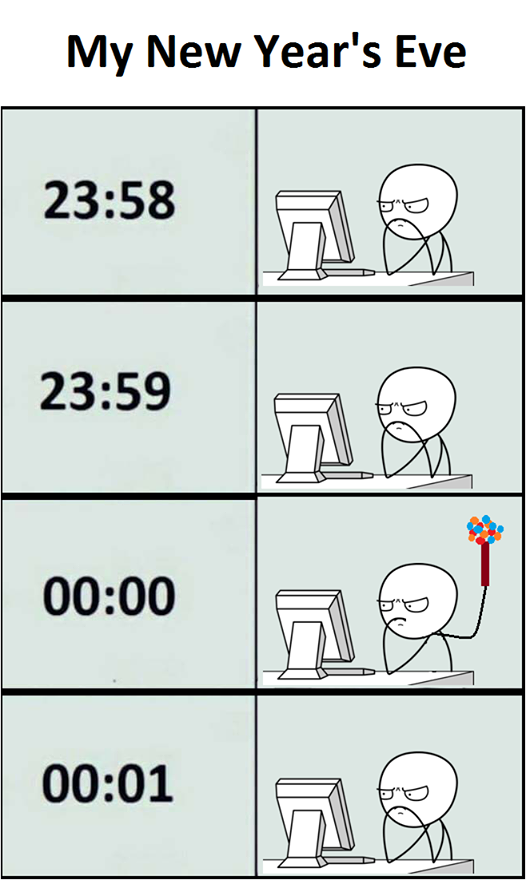 Its a New Year.