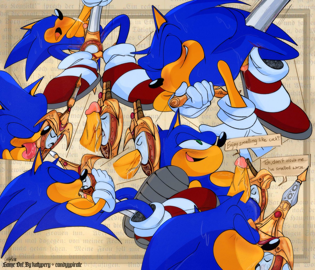 Thou Art Worthy (🔞)

📝GAME ON! au by me and @/spicycunty
#gameonau #sonicnsfw