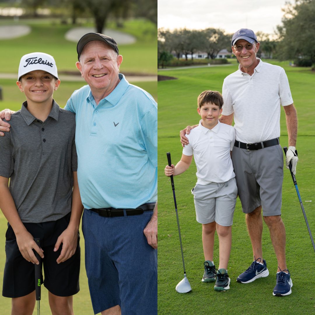 ✨ Grandparent/Grandchild Golf at Boca West! 🏌️‍♂️👧 A day filled with laughter, bonding, and friendly competition on the green. 🌴⛳ Cherished memories were made as generations came together to share the love of the game. 💚 #BocaWestLife #FamilyTime #GolfTogether #MakingMemories