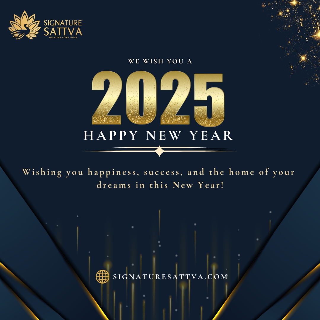 SattvaSignature's tweet photo. 🎉✨ Happy New Year 2025! ✨🎉

Signature Sattva wishes you joy, success, and the home of your dreams! 🏡💛

🌟 Start your dream home journey with us: https://t.co/Vw3RVXrr8c

#HappyNewYear2025 #SignatureSattva #PeacockCounty #DreamHomes #NewBeginnings #Welcome2025 https://t.co/CyGJ34M4Bj