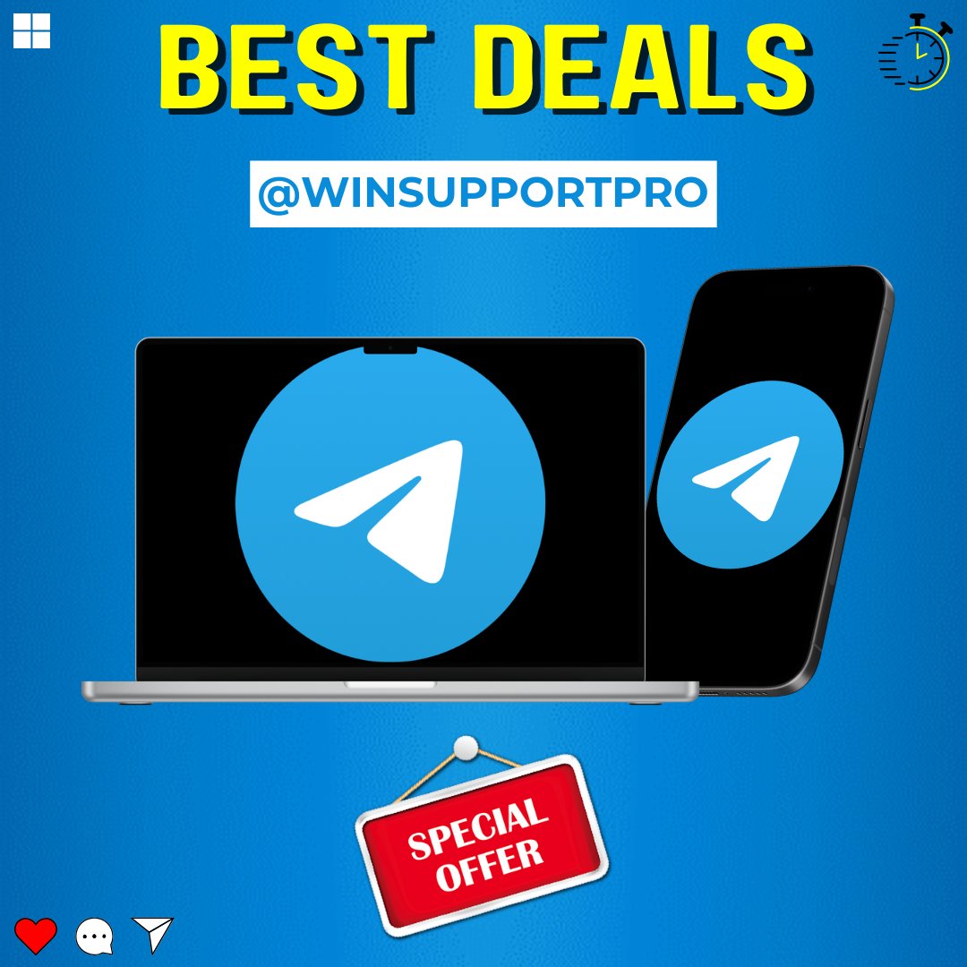 WinSupportPro's tweet image. drive.google.com/file/d/1ehCFQU…
-
-
💻🧑🏻‍💻
The best deals await you on WinSupportPro&apos;s Telegram channel, where you can purchase products suited for daily use.
-
-
🔗-&amp;gt; t.me/WinSupportPro