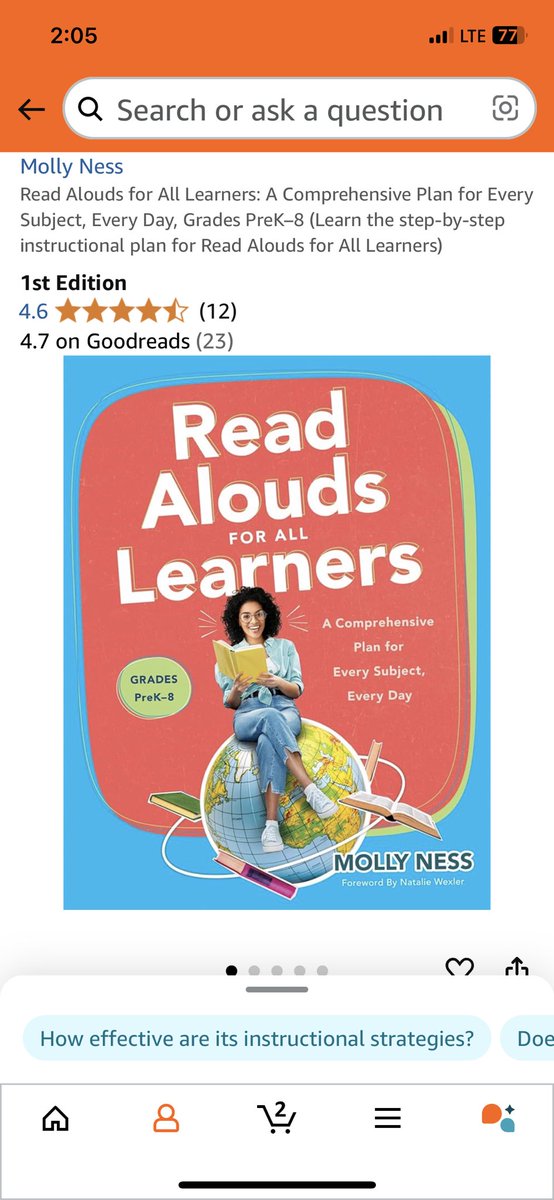 📚 Read Alouds for All Learners by Molly Ness is a game-changer for educators! 🎉 ❤️🥰📚
Packed w/ strategies for engaging, inclusive read-alouds across all subjects.  it’s a must-have resource to boost comprehension &amp; support all learners. 🌟 #ReadAlouds #Onted #EcoleROMA #FSL