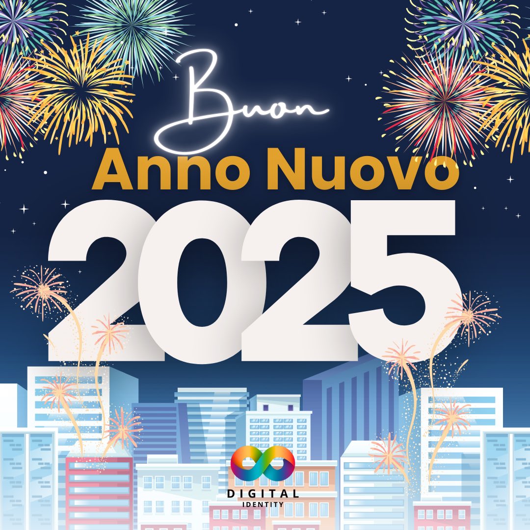 digital_id_srl's tweet photo. 2025, stiamo arrivando! 🚀
Buon Anno da Digital Identity: pronti per nuovi progetti, connessioni e successi! 🎉
#Happy2025 #DigitalIdentity https://t.co/ThVZBBZZ86