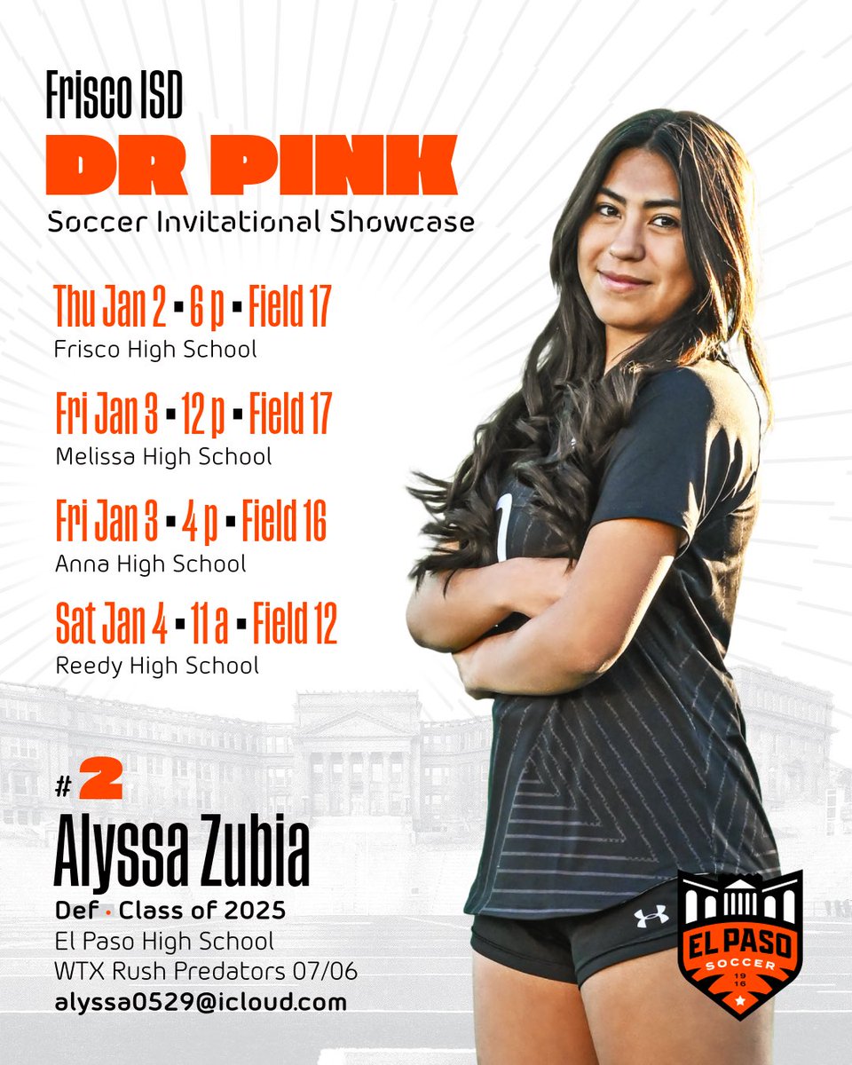Alyssa Zubia (@alyssazubia07) on Twitter photo Can’t wait for my team <a href="/EPHS_gsoccer/">EPHS Girls Soccer</a> and I to compete in the upcoming Dr Pink Showcase!! <a href="/Prep1USA/">PREP1</a> <a href="/Prep1Athletes/">PREP1 Athletes</a> <a href="/USTWSoccer/">UST Women's Soccer</a> Can’t wait for my team <a href="/EPHS_gsoccer/">EPHS Girls Soccer</a> and I to compete in the upcoming Dr Pink Showcase!! <a href="/Prep1USA/">PREP1</a> <a href="/Prep1Athletes/">PREP1 Athletes</a> <a href="/USTWSoccer/">UST Women's Soccer</a>
