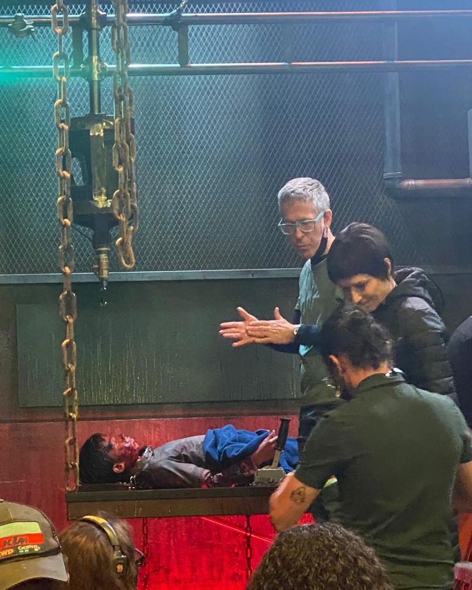sawspace's tweet photo. #KevinGreutert: "And Jigsaw tests must reflect the shortcomings of the characters who are forced to play the game. Even if you come up with a trap, there's the question of whether you can actually film it. In that sense, the filming of the #Saw saga has a large technical aspect." https://t.co/q04eQHzcgs