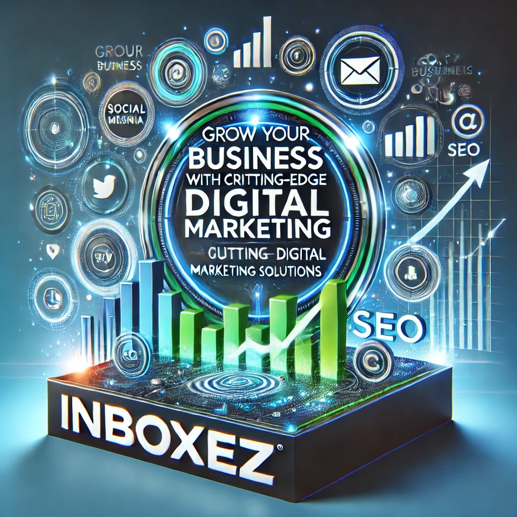 🚀 Grow your business with Inboxez's cutting-edge digital marketing solutions. From strategy to execution, we've got you covered! 🌐 #DigitalMarketing #Inboxez