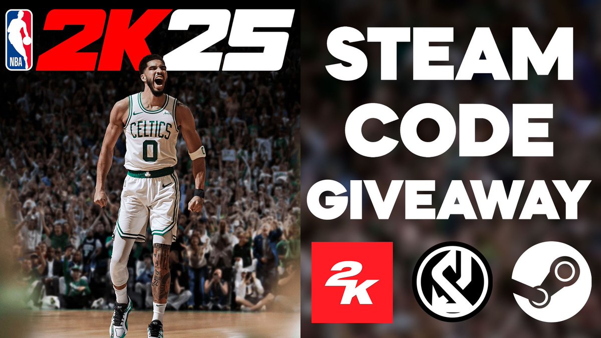 🎉 NBA 2K25 PC Giveaway 🎉 

I'm giving away a second #NBA2K25 Standard Edition code for PC (Steam). 

How to Enter: 
1. Follow me 
2. Subscribe to my YouTube channel (link below) 
3. Retweet this tweet. 

Winner Announcement: January 6, 2025.