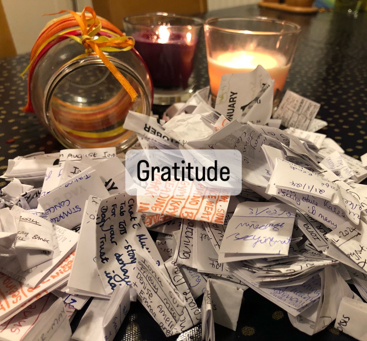 stephenbodman (@stephenbodman) on Twitter photo Each Sunday we write a list of things we’re thankful for during the previous week. On New Year’s Eve we empty it out and remember the highlights of our year! #gratitude Each Sunday we write a list of things we’re thankful for during the previous week. On New Year’s Eve we empty it out and remember the highlights of our year! #gratitude