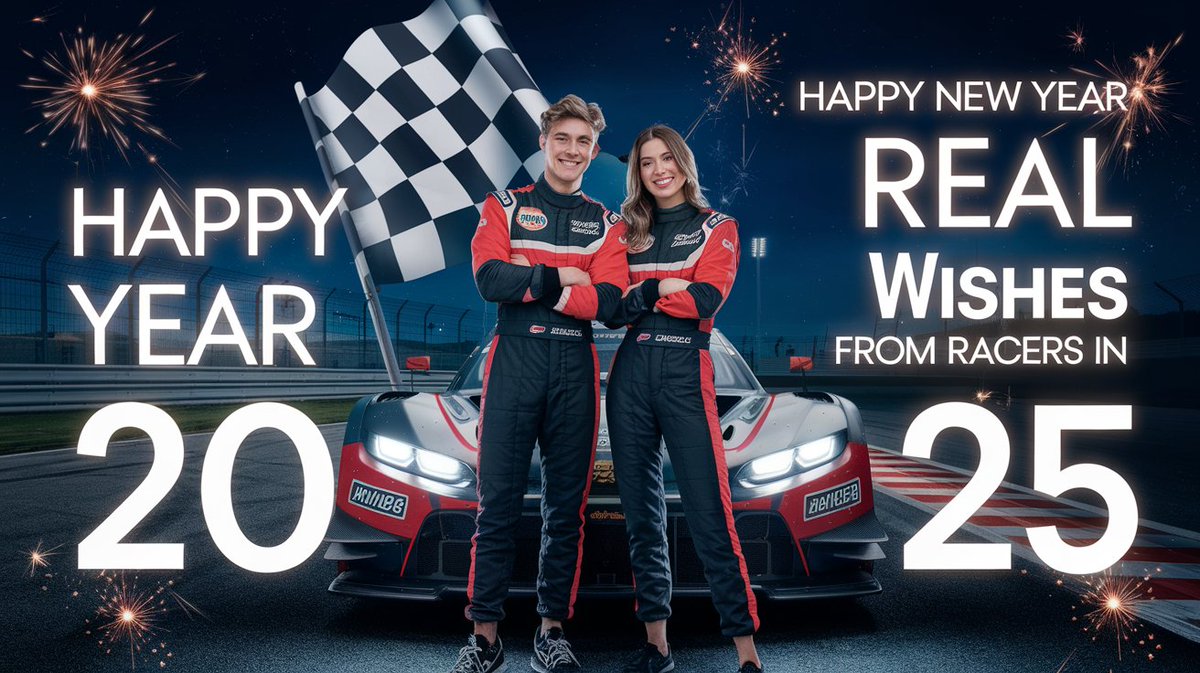 Real_Racers_In's tweet photo. 🏁 Happy New Year 2025! 🎆
Start your engines for a year full of speed, success, and endless possibilities. Real Racers IN wishes you all a fantastic journey ahead! 🚗💨
#RealRacersIN #NewYear2025 #GamingCommunity #gamer https://t.co/A77fVAvdQh