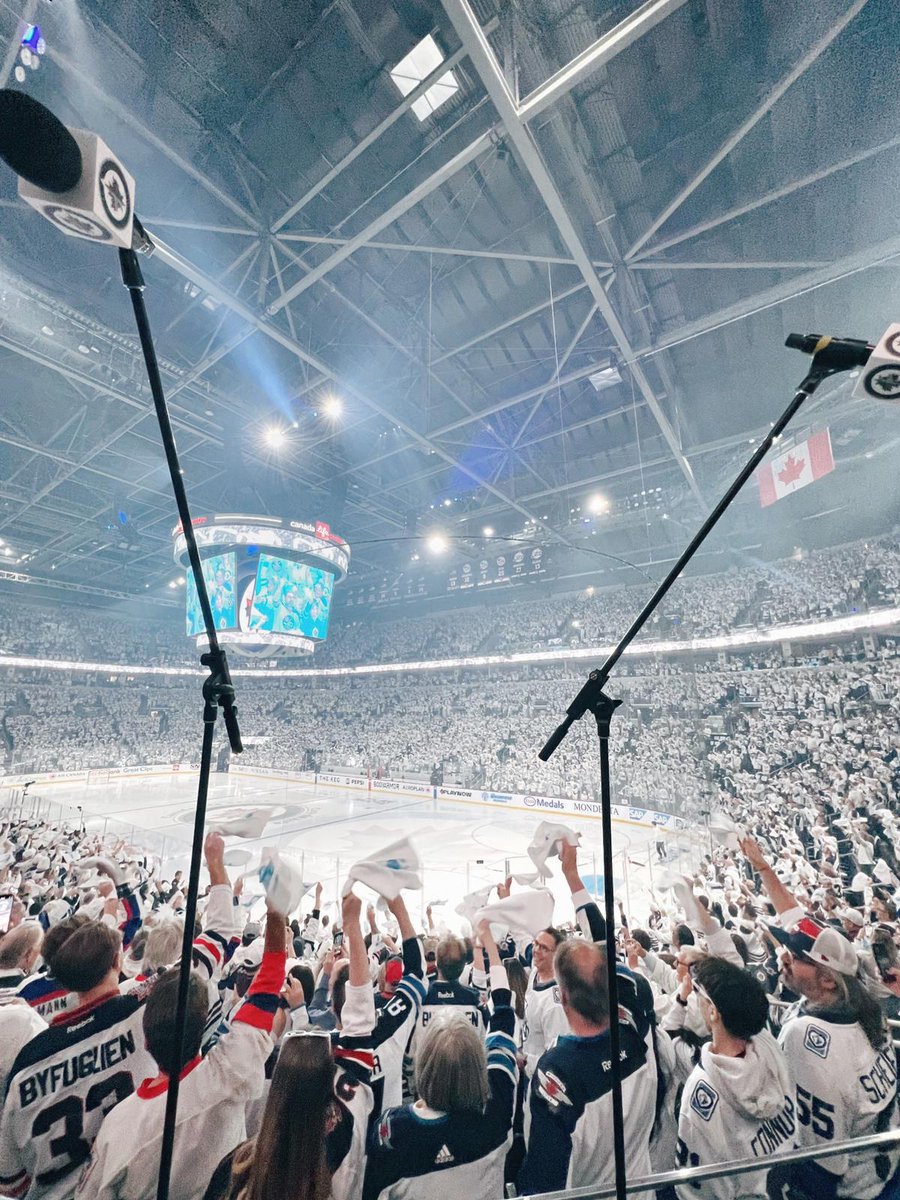 We wanted to give you something to look forward to in the new year, starting with listening to us fire off the @nhljets and @anaheimducks game with the national anthems at 7:00 p.m. on Thursday, January 2nd for the first ever Winnipeg Jets Ukrainian Heritage Night!