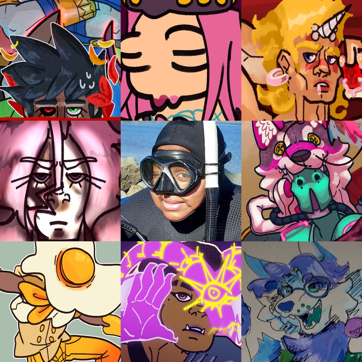 geminop3's tweet photo. #artvsartist2024
Some more art this year because of artfight and zines. I had a bit of a style shift as I try to figure out hair again lmao but I'm getting there. Next year, I want to put out more rendered pieces and start up comics proper, as I have some ideas I wanna try out! https://t.co/MpGPexmI4T