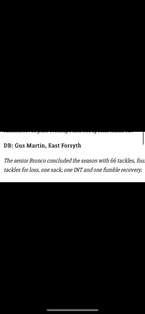 Gus Martin (@gusthebus1222) on Twitter photo G2G what a year ! All region first team , All county db and receiving back of the year ! Thank you <a href="/EastForsythFB/">East Forsyth Football</a> <a href="/MattDeBary/">Matt DeBary</a> <a href="/NEGARecruits/">Northeast Georgia Recruits</a> <a href="/RecruitGeorgia/">Recruit Georgia</a> <a href="/ForsythSports/">FCN Sports</a> <a href="/DerrickRich11/">Derrick R.</a> <a href="/coachdcanon/">Dustin Canon</a> G2G what a year ! All region first team , All county db and receiving back of the year ! Thank you <a href="/EastForsythFB/">East Forsyth Football</a> <a href="/MattDeBary/">Matt DeBary</a> <a href="/NEGARecruits/">Northeast Georgia Recruits</a> <a href="/RecruitGeorgia/">Recruit Georgia</a> <a href="/ForsythSports/">FCN Sports</a> <a href="/DerrickRich11/">Derrick R.</a> <a href="/coachdcanon/">Dustin Canon</a>
