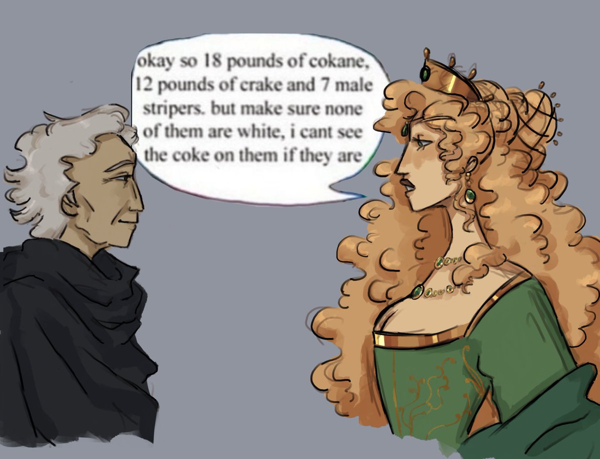 cersei + qyburn as this meme