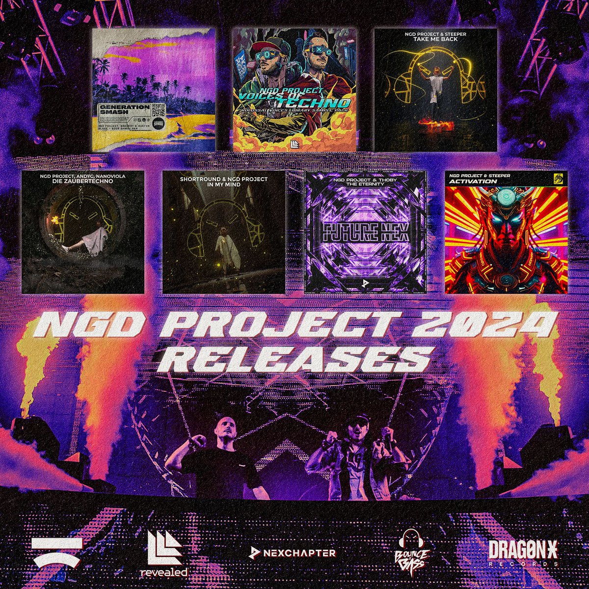 NGDProject's tweet image. 2024 IN THE BOOKS…!!! 🔥🔥🔥

We’re truly grateful for every label and artist who collaborated with us and believed in our music and our visions this incredible year…!!!🙏🙏🙏

Which one of our 2024 releases made it to your playlist…??? ✌️✌️✌️