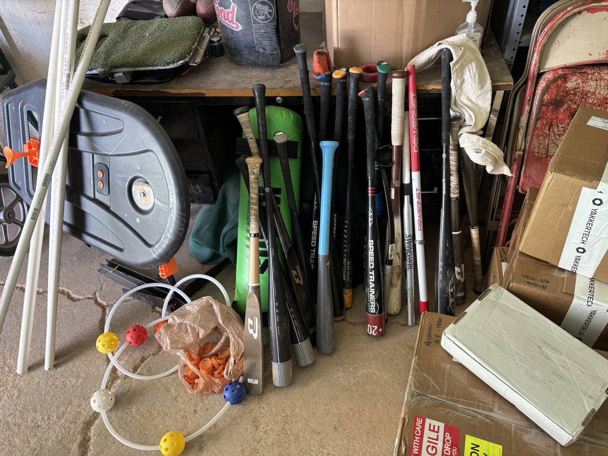 kkimba11's tweet image. Ready to get started back up next week and put this stuff back to use. A little over 3 weeks away from our season opener. May even start posting a little more on here in 2025.