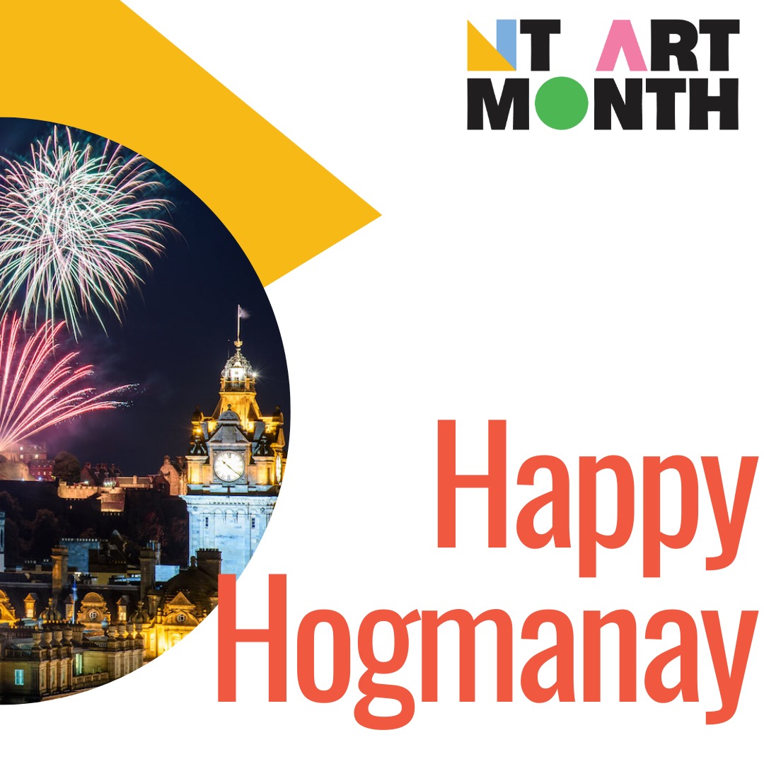 Wishing you all a very happy new year - bring on 2025!  #newyear #hogmanay #ntartmonth