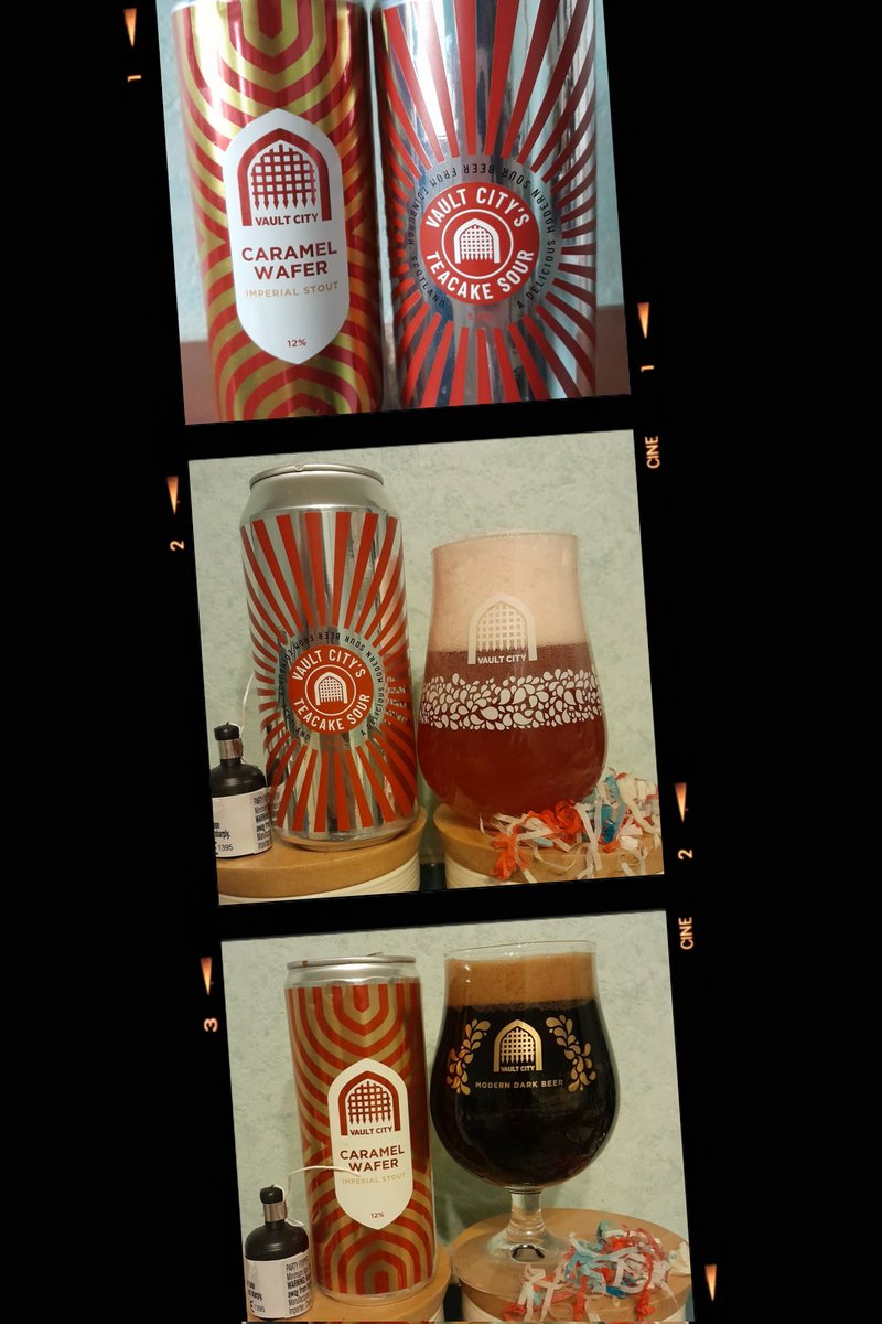 Here's those other special beers I mentioned...

You may well recognise the branding ?! 🤔😁

And the Teacake Sour in particular was very good, it had all the elements there, including the biscuit base ! 👍🍺